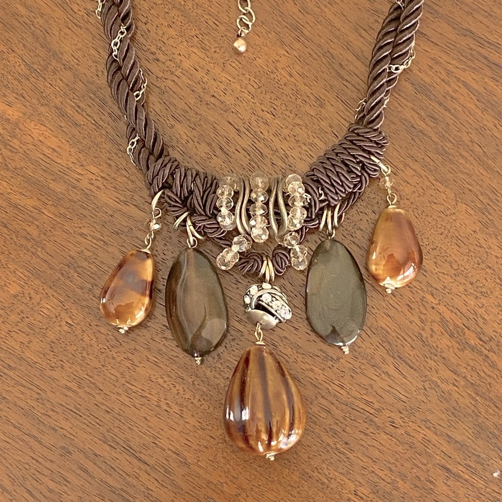 Chicos’s earrings and necklace